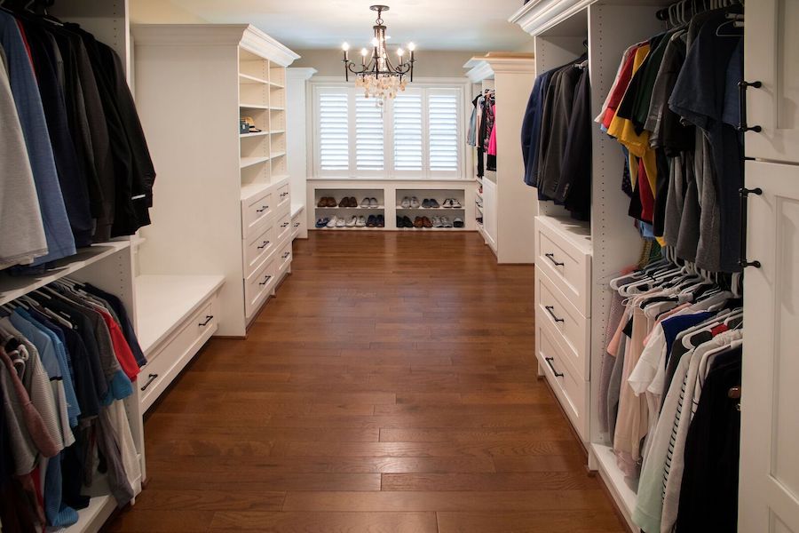 Dreamy Closet and Bath Transformation by Roeser Home Remodeling