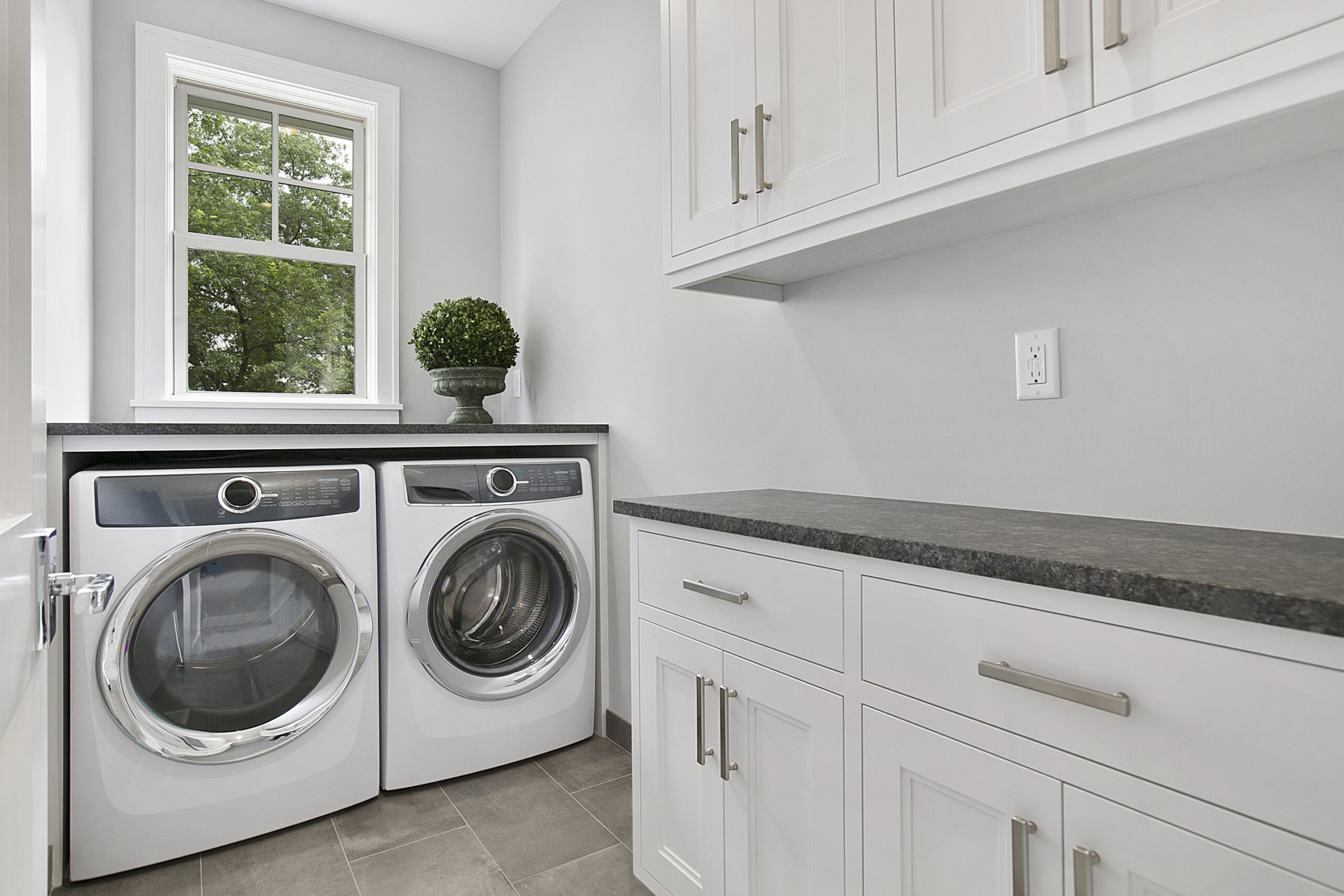 laundry room designed for efficiency