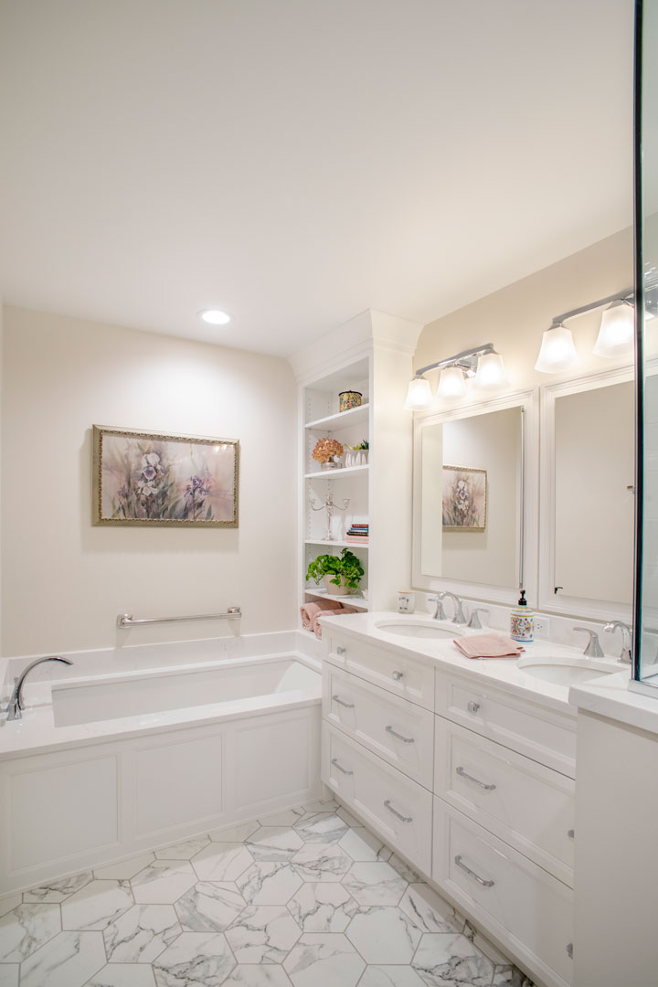 Roeser Home Remodeling bathroom award 2023 Shower Area