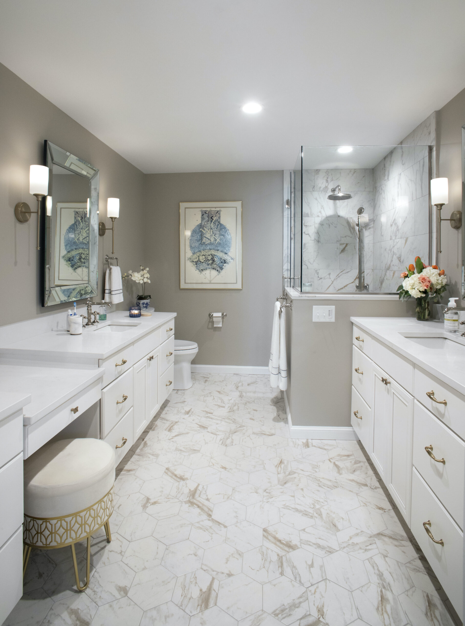 Aging-in-Place Bathroom Remodel in Kirkwood