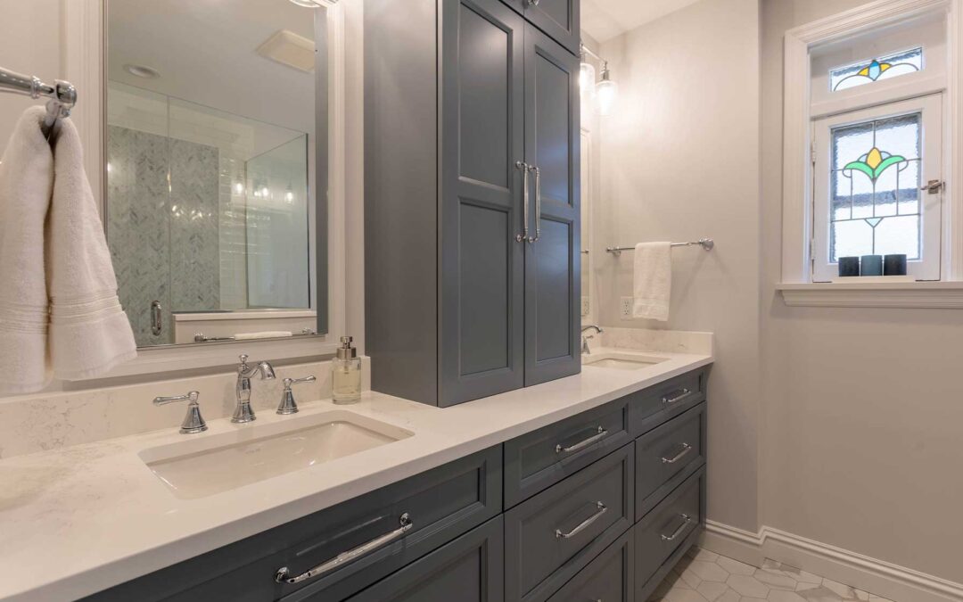 Elegant Designs – Two Bathroom Remodels